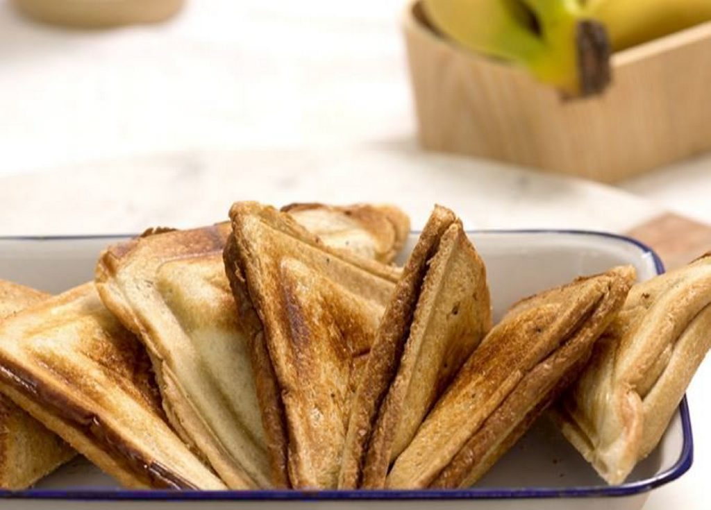 Banana jaffles Banana jaffles